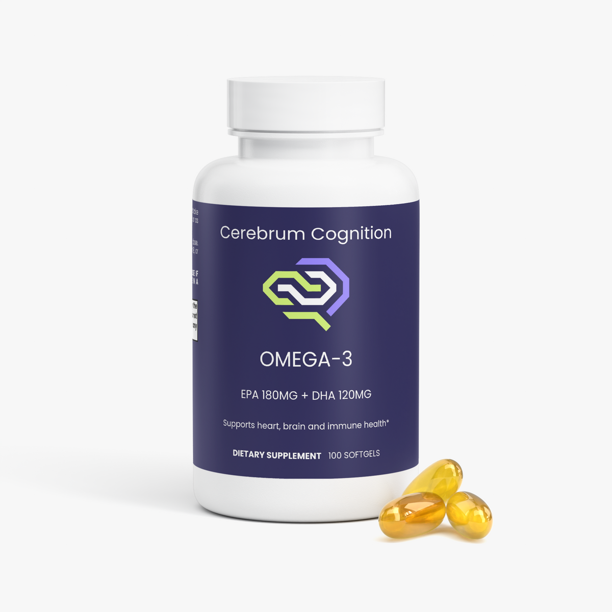 Omega-3 EPA 180mg + DHA 120mg